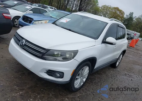 2013 Volkswagen Tiguan S из США, поврежденный, VIN WVGAV3AX1DW574009